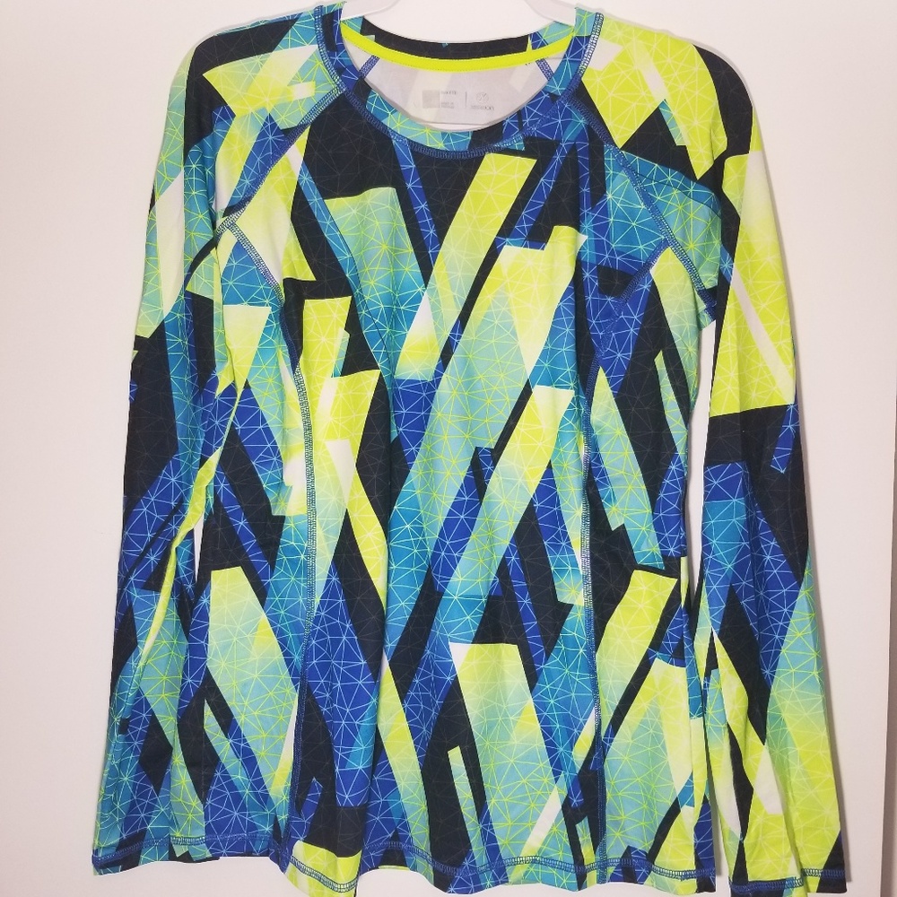Womens Xersion Long Sleeve Top - Medium Tall (MT)
